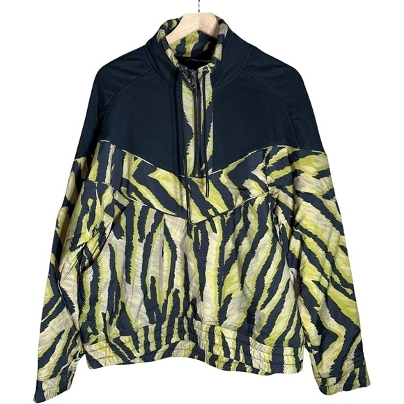 Free People NWOT Walk the Line Pullover in Olive Green - Size S - Picture 1 of 8